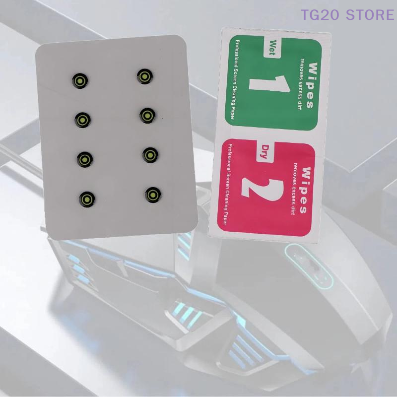Gaming Accessories Bundle - 8 sztuk/opakowanie Uniwersalne naklejki na stopki