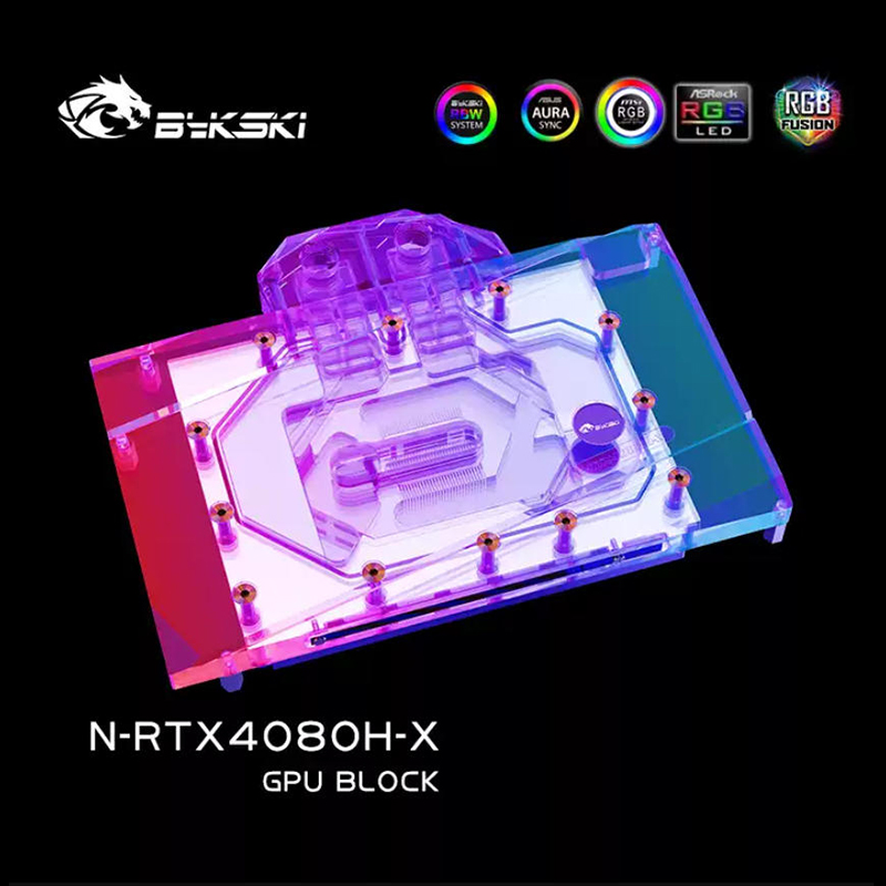 Nvidia Vga Rtx 4080 - Bykski GPU Water Block dla karty