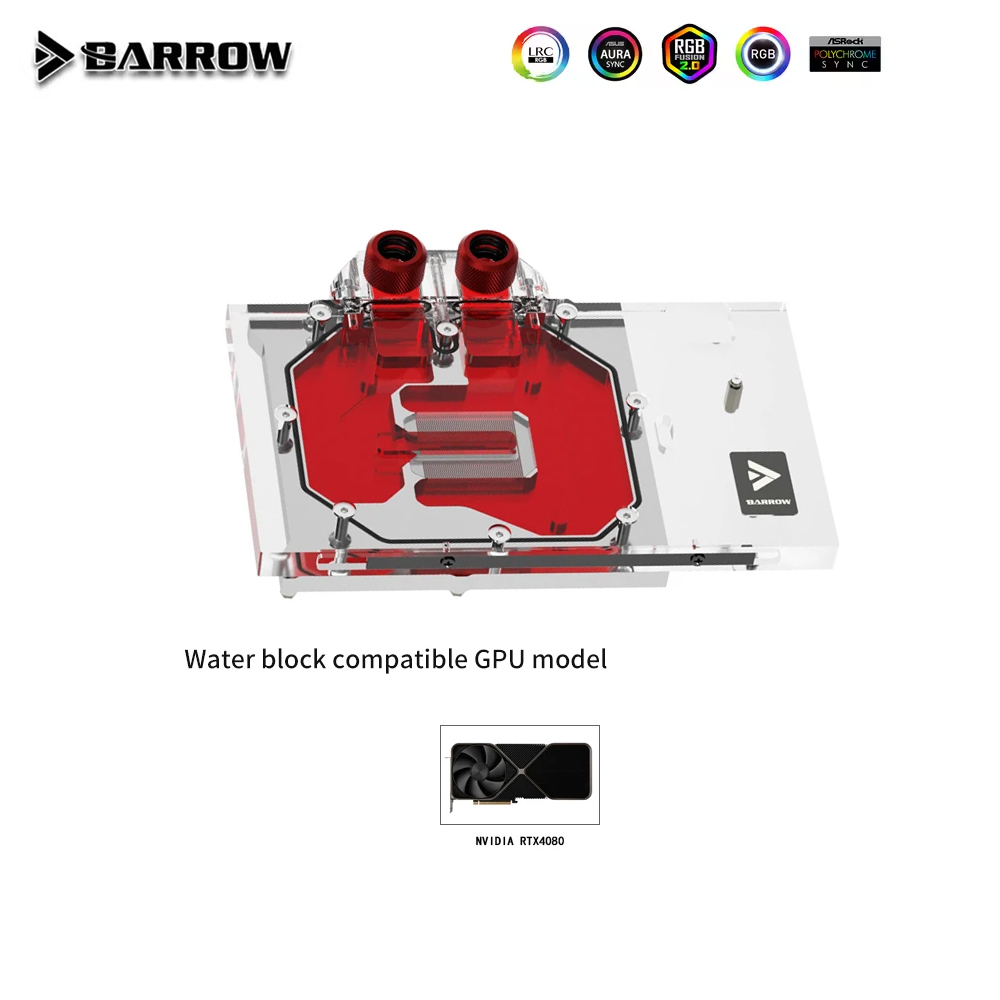 Nvidia Vga Rtx 4080 - Blok wodny GPU Barrow do karty