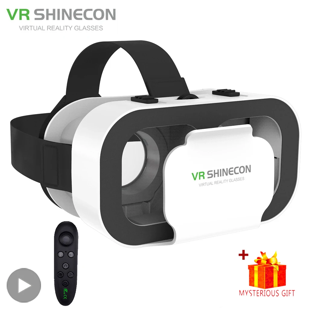 Gaming Accessories Bundle - Okulary 3D VR Shinecon, wirtualna rzeczywistość,