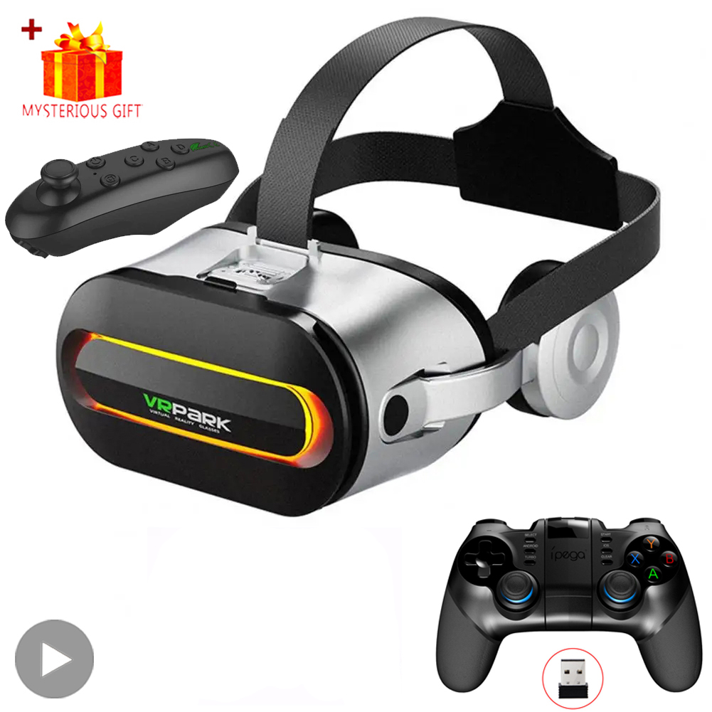 Gaming Accessories Bundle - Okulary wirtualnej rzeczywistości 3D VR, zestaw