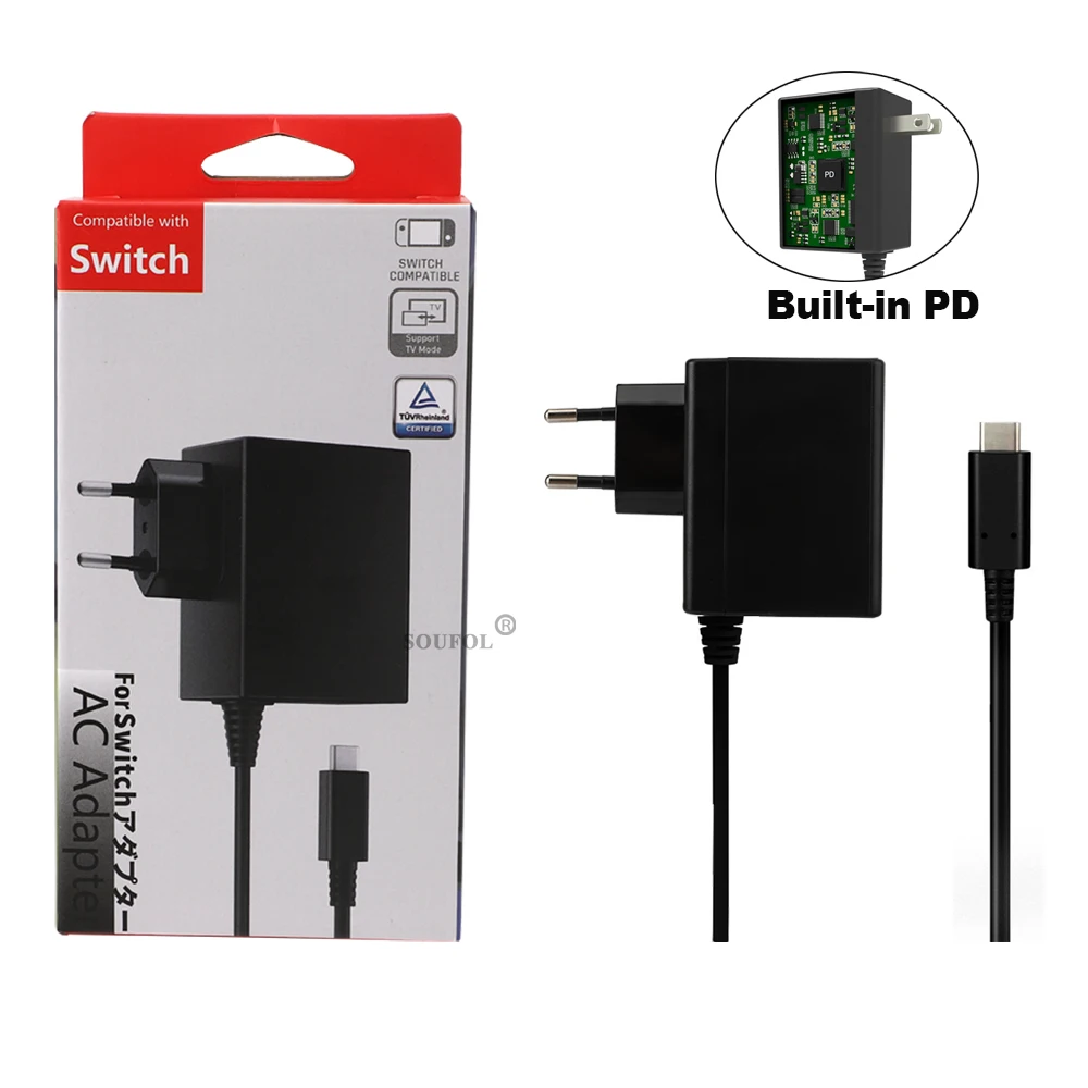 Gaming Accessories Wall - Ładowarka sieciowa do NS Switch i