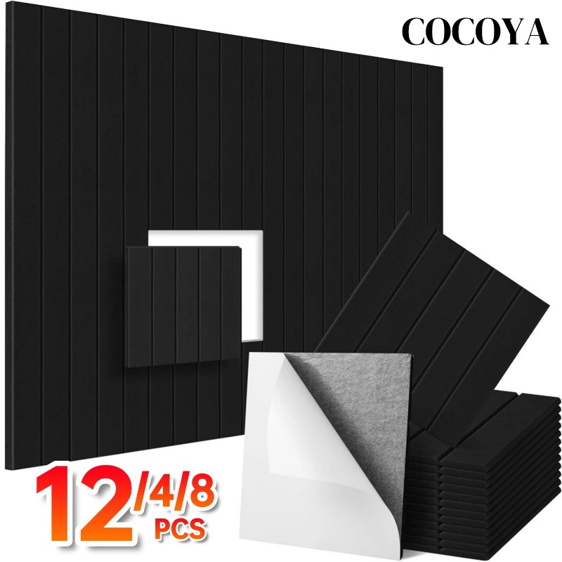 Gaming Accessories Wall - Kwadratowe samoprzylepne naklejki ścienne Filcowy panel