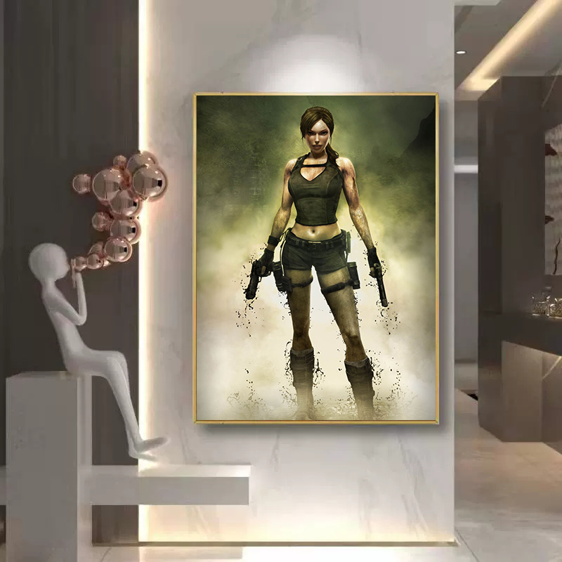 HD drukuj Tomb Raider plakat z – Gaming Accessories Wall recenzja i cena