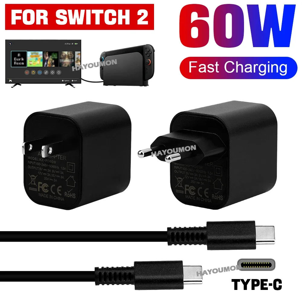 Zasilacz sieciowy do Switch 2, – Gaming Accessories Wall recenzja i cena