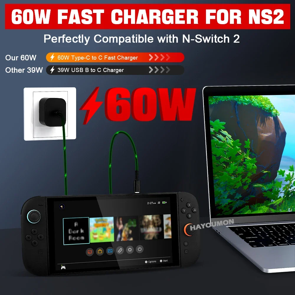Zasilacz sieciowy do Switch 2, – Gaming Accessories Wall recenzja i cena
