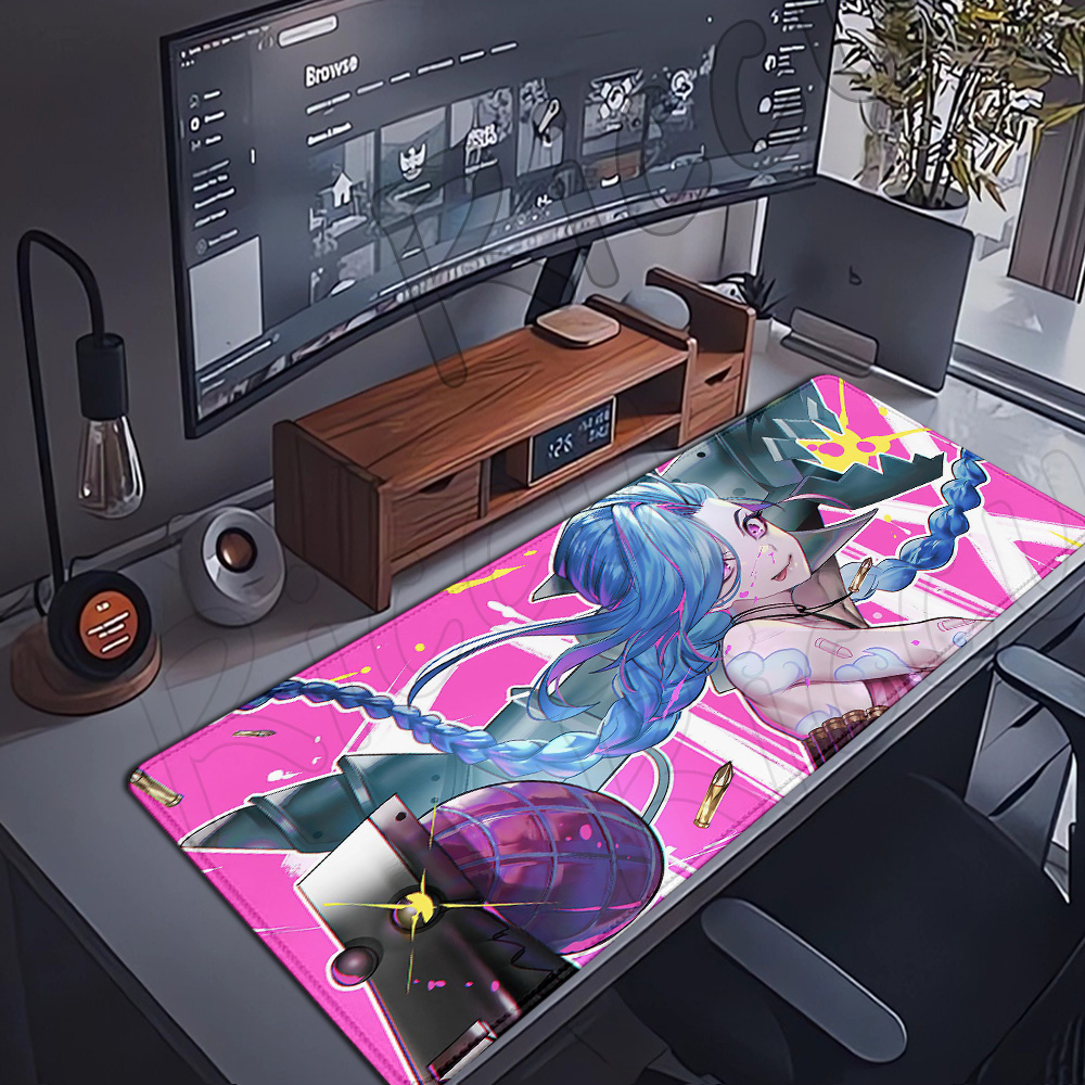 Hot Anime LOL Arcane Mousepad  – Jinx Gaming Accessories recenzja i cena
