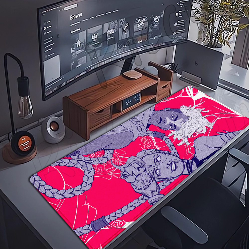 Hot Anime LOL Arcane Mousepad  – Jinx Gaming Accessories recenzja i cena