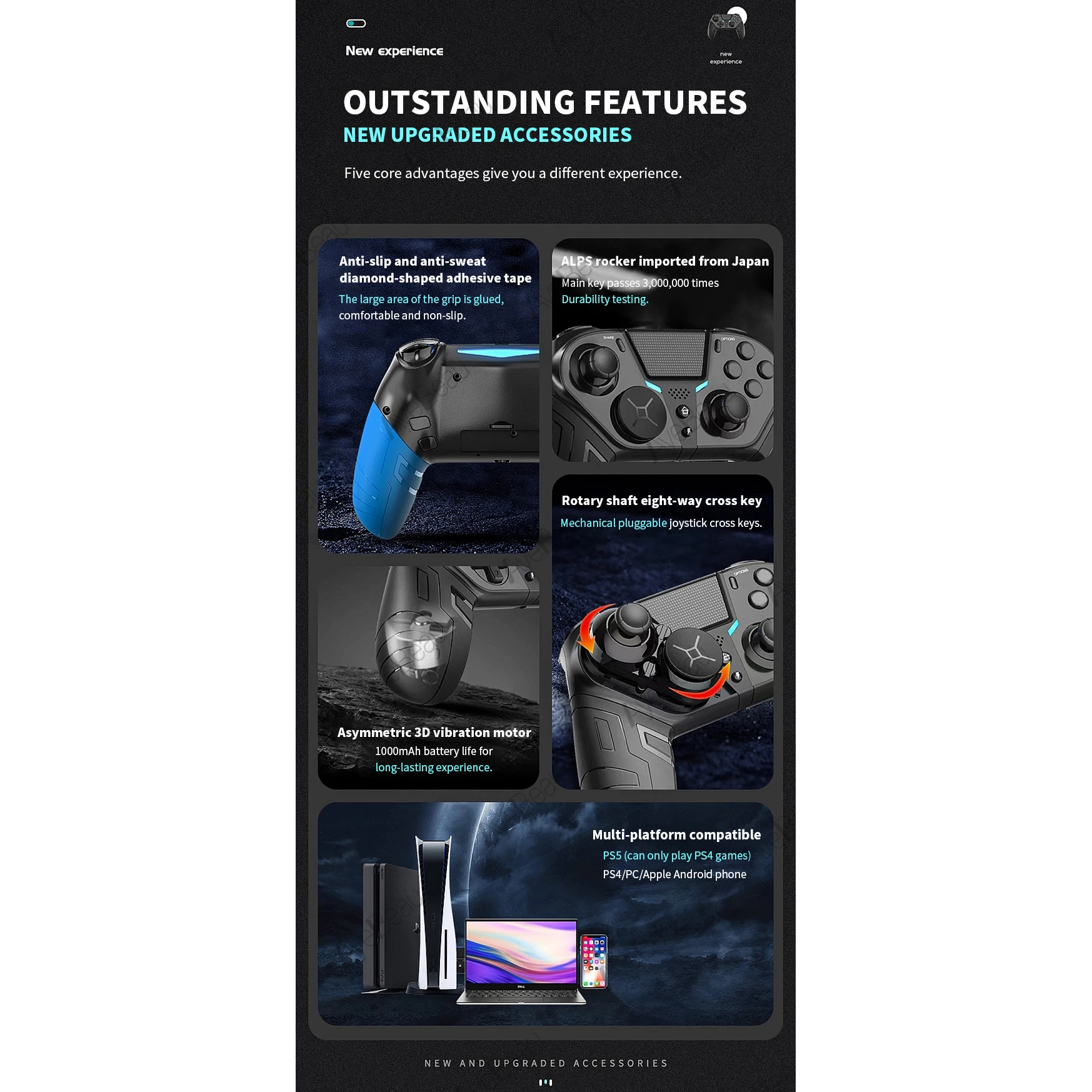 Bezprzewodowy kontroler mobiln – Gaming Accessories Bundle recenzja i cena