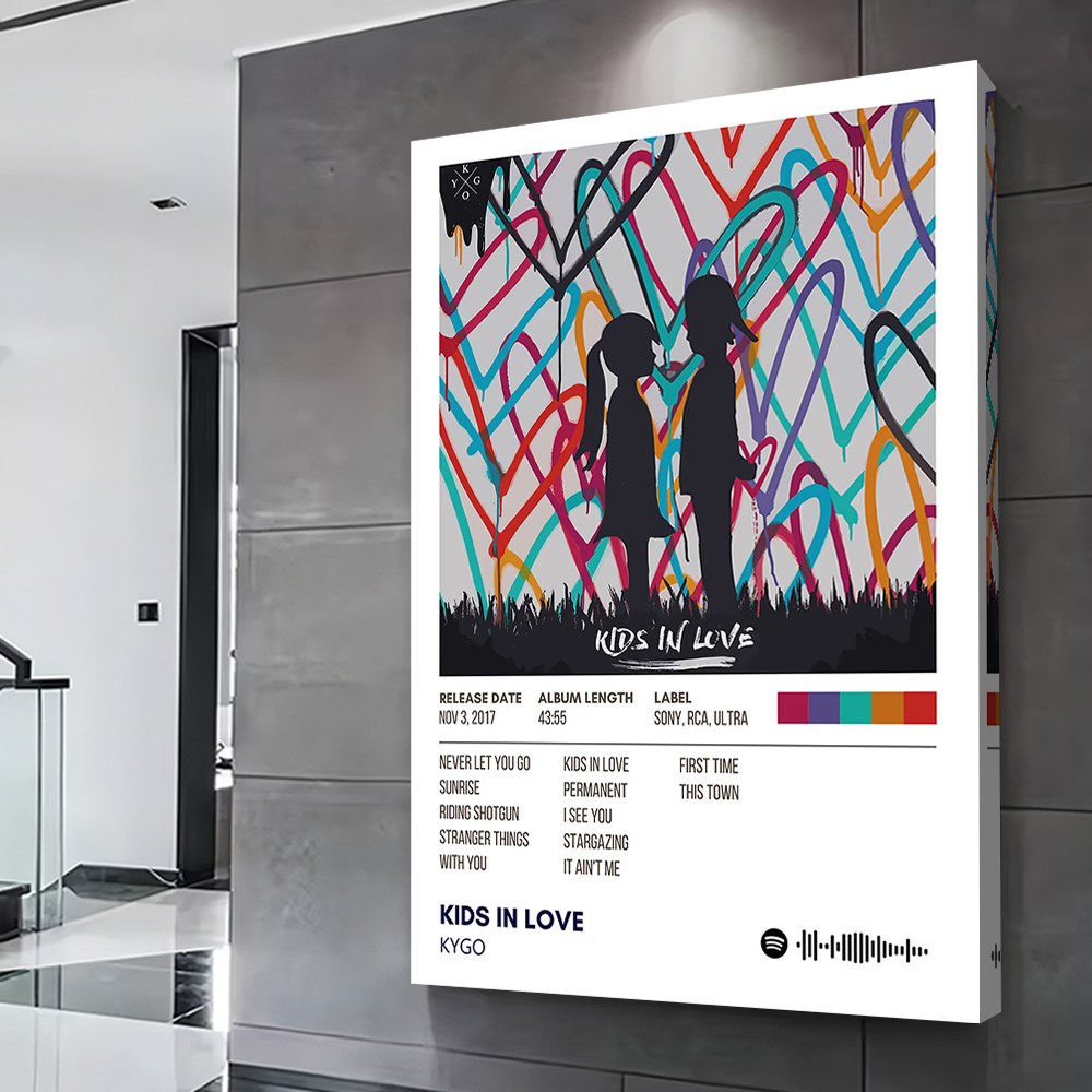 Plakat z nadrukiem Kygo Kids i – Gaming Accessories Wall recenzja i cena