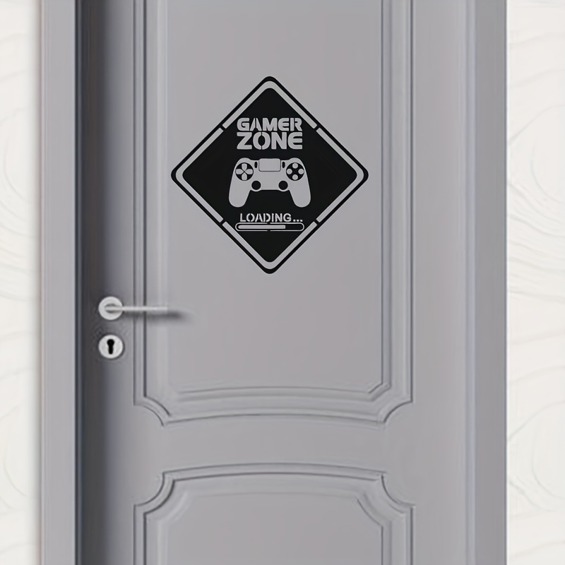 1szt Naklejka na drzwi Gamer Z – Gaming Accessories Wall recenzja i cena