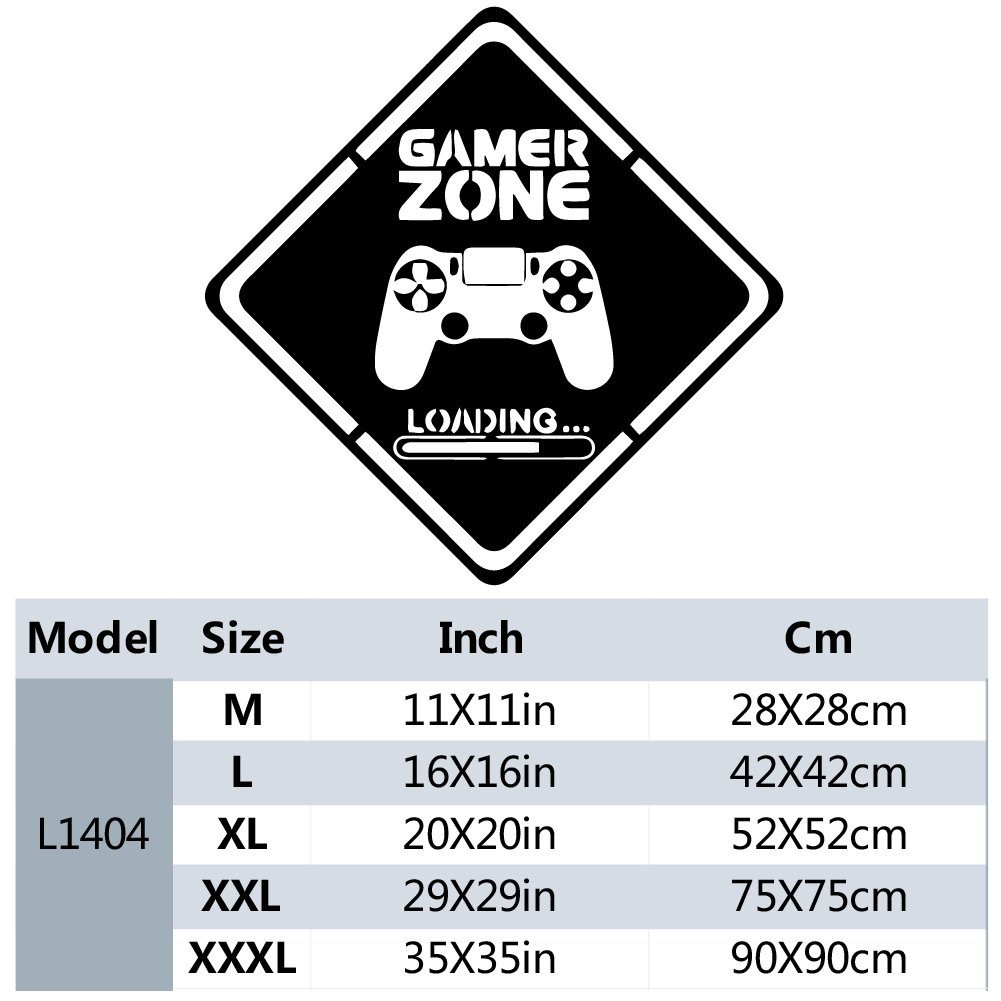 1szt Naklejka na drzwi Gamer Z – Gaming Accessories Wall recenzja i cena