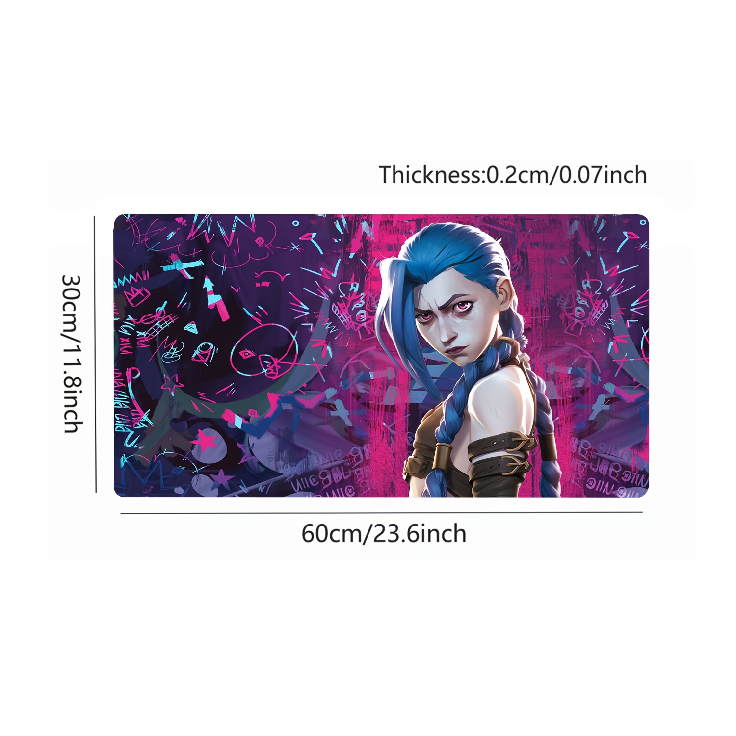 Duża podkładka pod mysz do gie – Jinx Gaming Accessories recenzja i cena