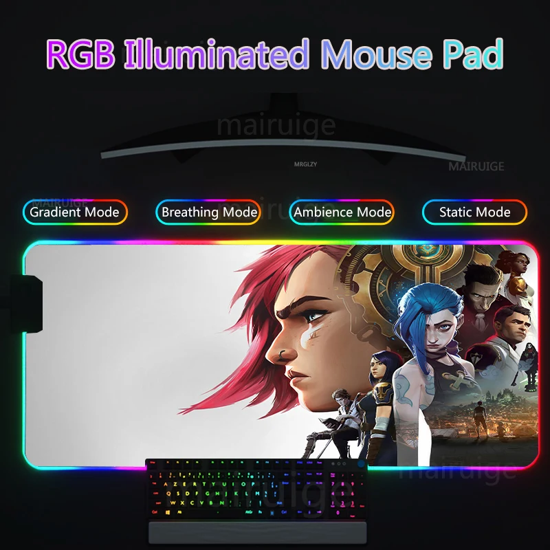 Arcane MousePad RGB Led Podkła – Jinx Gaming Accessories recenzja i cena